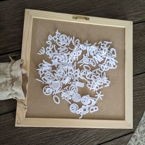 Felt letterboard